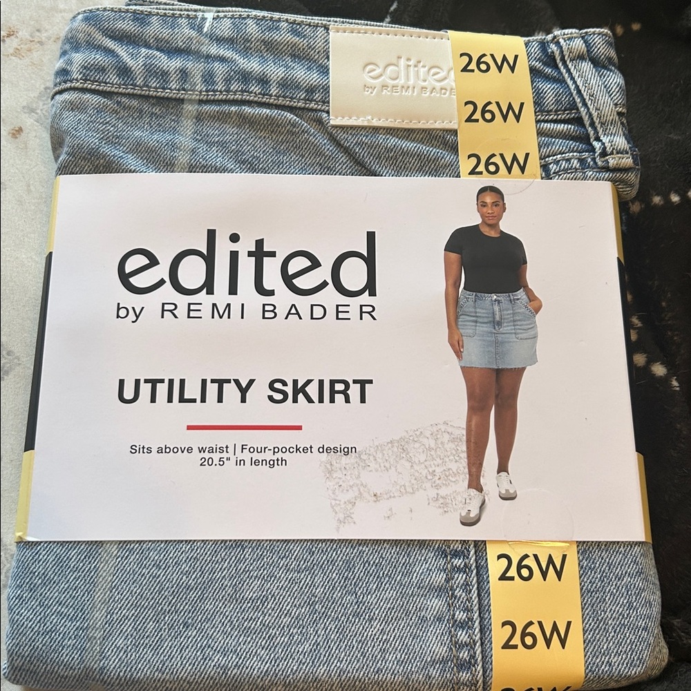 Edited by Remi Bader Women's utility skirt